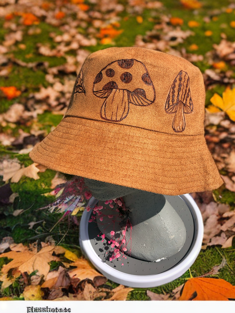 Reversible Suede Bucket Hat