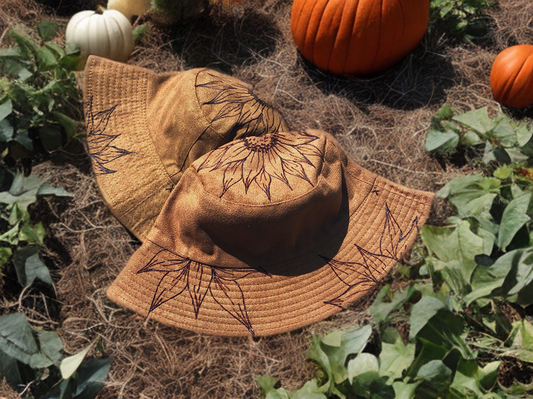 Reversible Suede Bucket Hat