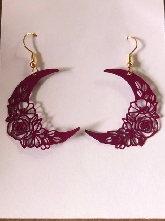 Lunar Rose Elegance earrings