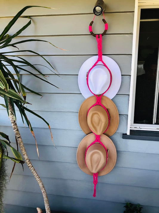 Triple Hat Hanger