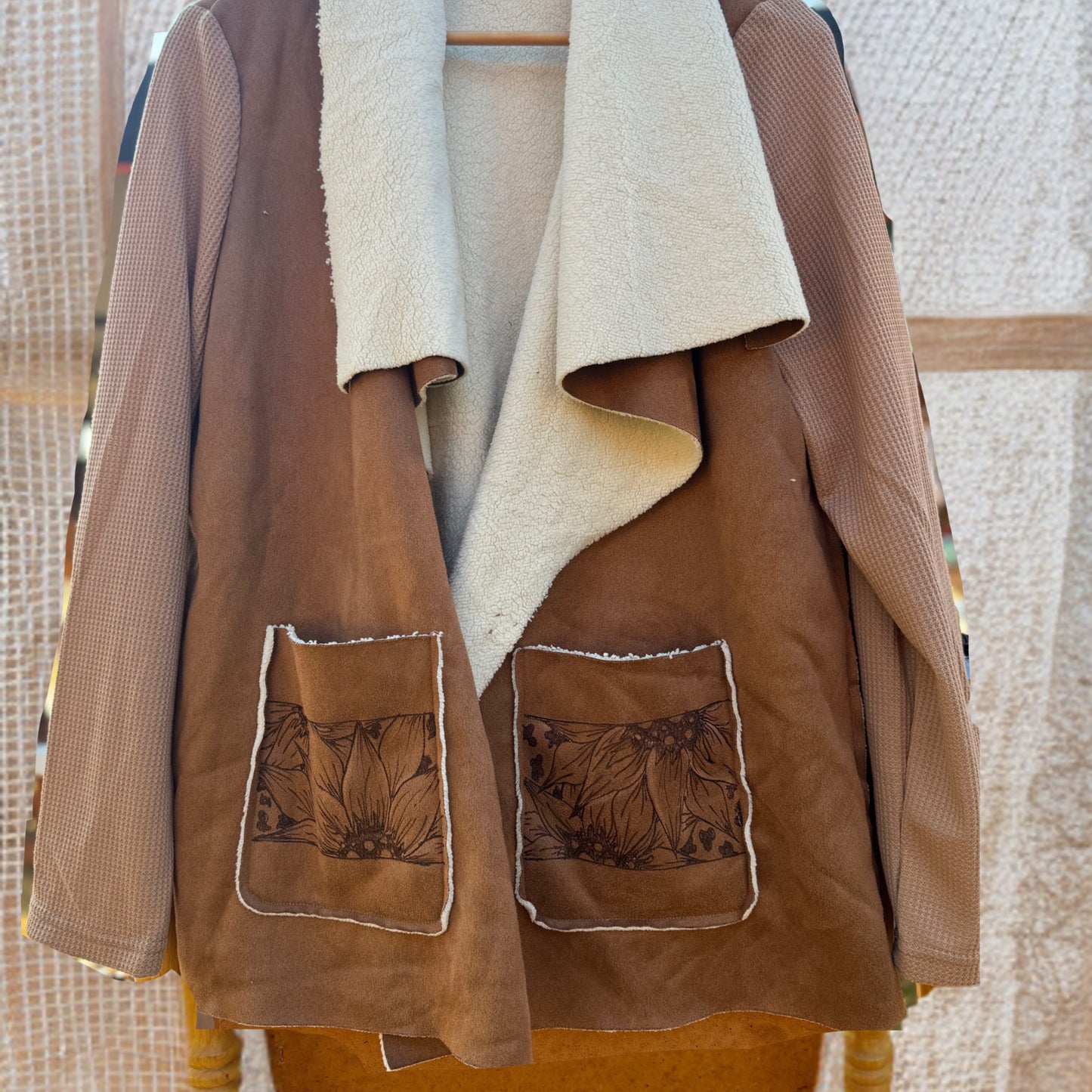 Sunlit Prairie Waterfall Coat