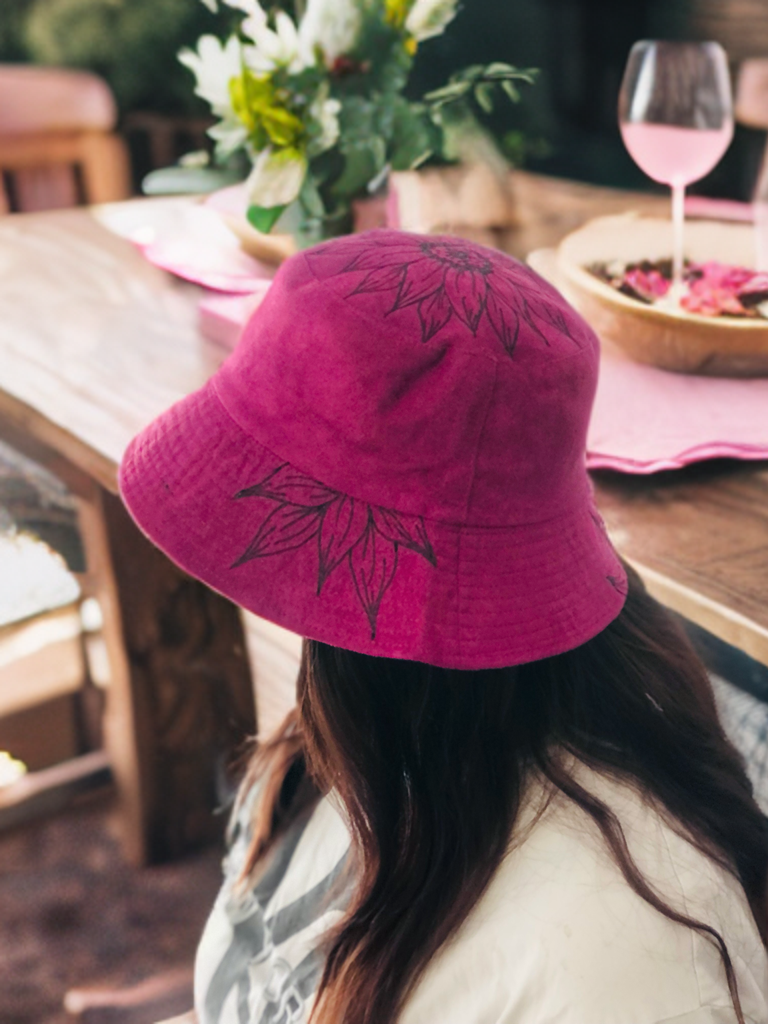 Reversible Suede Bucket Hat