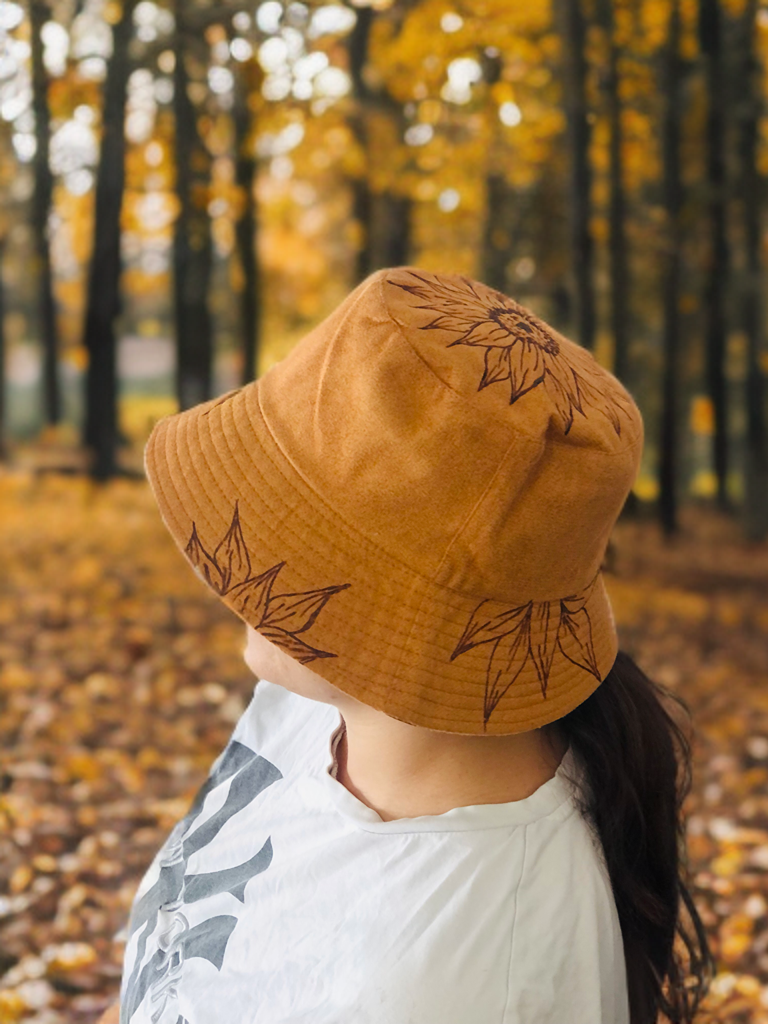 Reversible Suede Bucket Hat