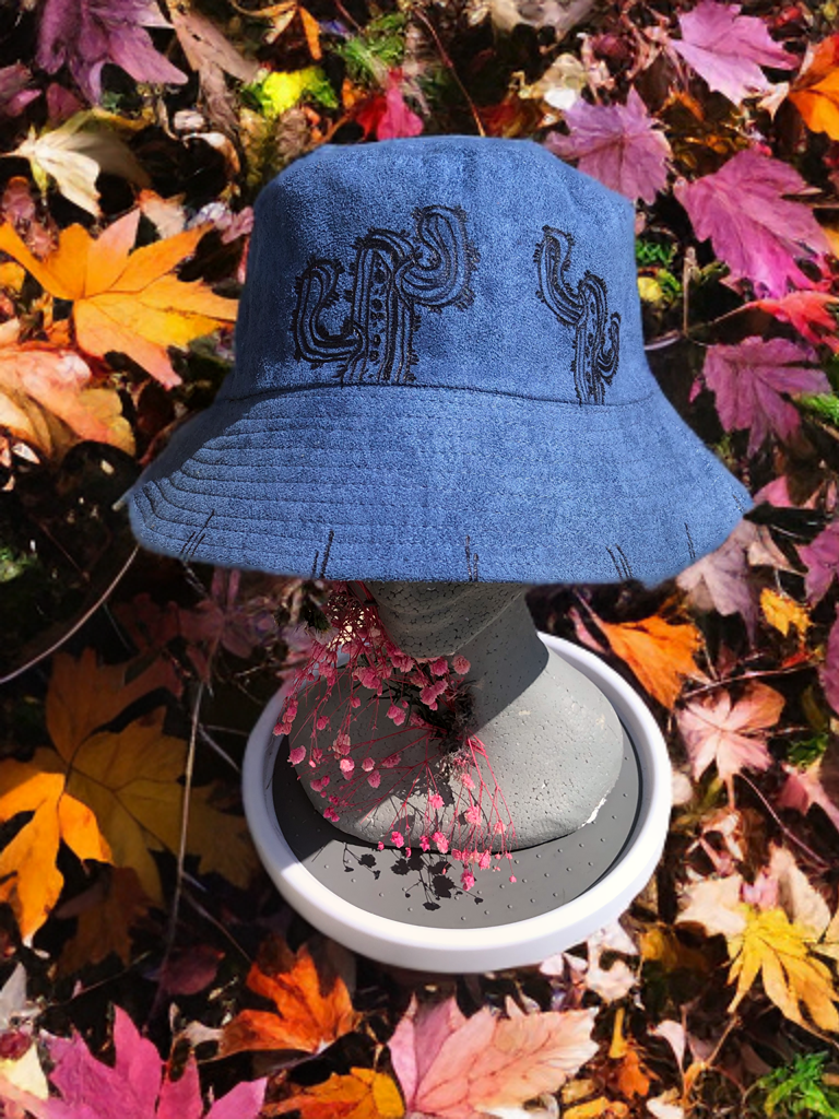 Reversible Suede Bucket Hat