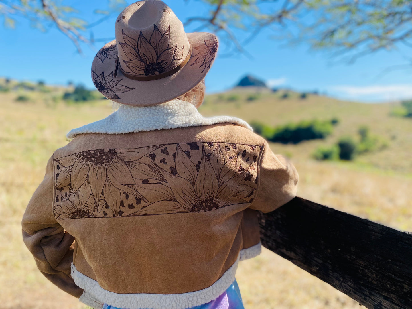 Rustic Blaze Crop Jacket