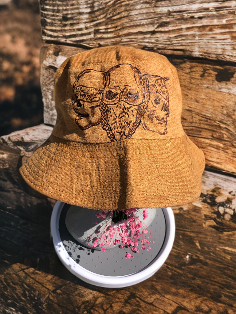 Reversible Suede Bucket Hat